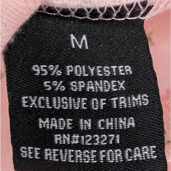 Pink Floral Coquette Dainty Scoop Neck Cropped Pointelle Ribbed‎ Prairie Y2K Top - Picture 7 of 9